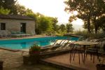Villa pool in Chianti, Italy